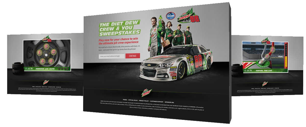 Mountain Dew - The Diet Dew Crew & You Sweepstakes